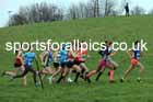 Girls under-13s 2023 North Eastern Cross Country Champs., Temple Park, South Shields. Photo: David T. Hewitson/Sports for All Pics